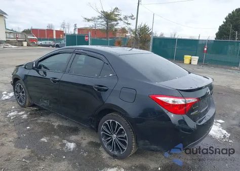 2016 Toyota Corolla S Plus from USA, damaged, VIN 2T1BURHE2GC619183